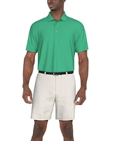 Pga Tour Men's Airflux Regular-Fit Mesh Performance Golf Polo Shirt