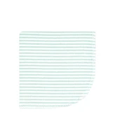 Hudson Baby Infant Girl Flannel Washcloths, Eucalyptus 12Pk, One Size