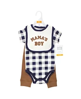 Hudson Baby Boys Cotton Bodysuit