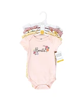 Hudson Baby Girls Cotton Bodysuits