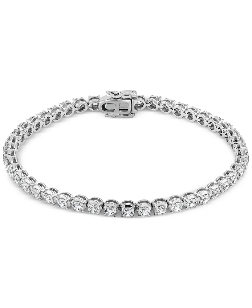 Grown With Love Lab Grown Diamond Tennis Bracelet (5 ct. t.w.) in 14k White Gold