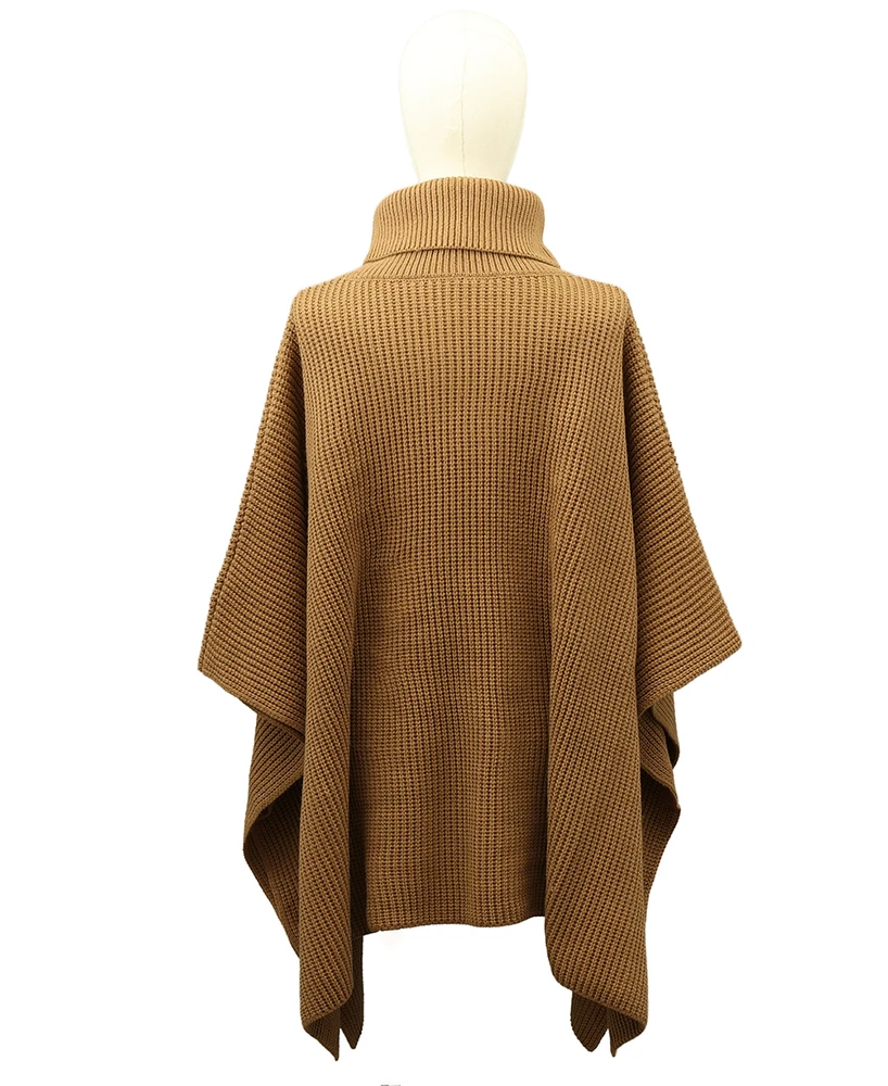 Michael Michael Kors Women's Thermal Turtleneck Poncho