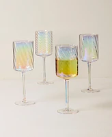 Lenox Tuscany Classics Iridescent White Wine Glass, Set Of 4