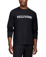 Tommy Hilfiger Men's Thermal Logo Long-Sleeve Pajama Shirt