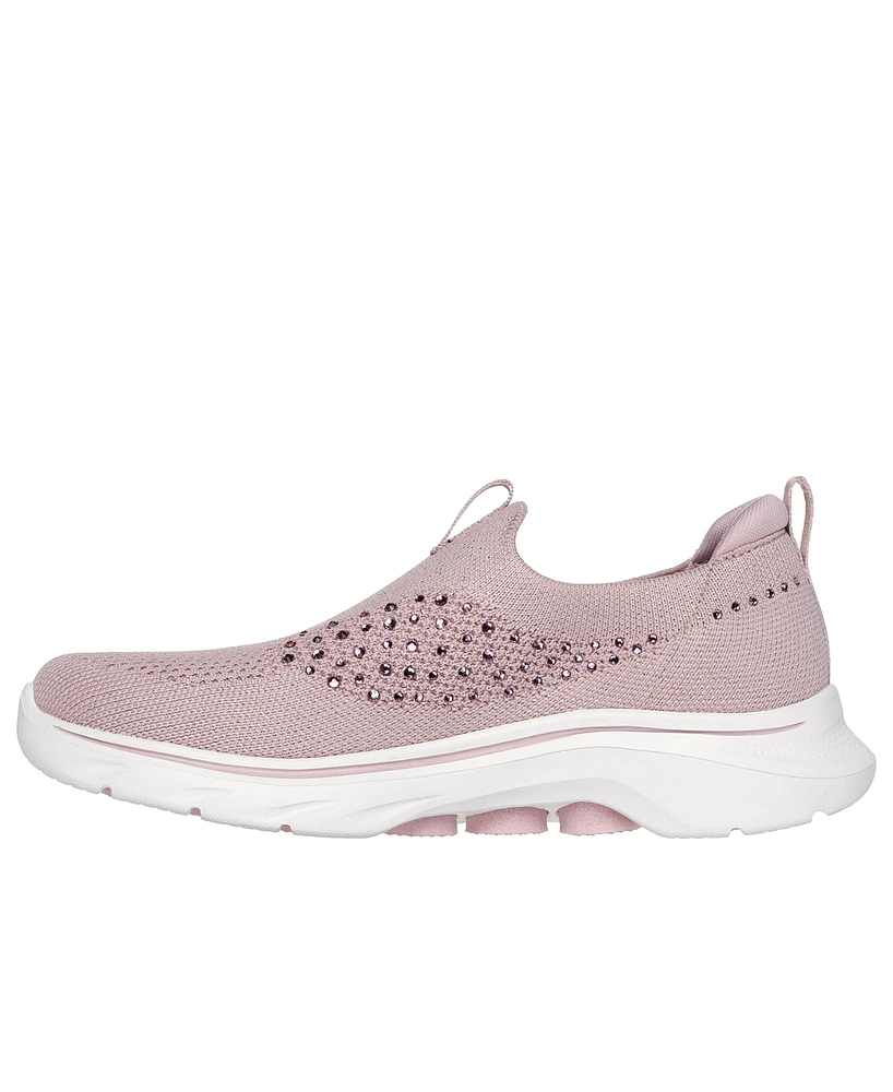 Skechers Women's Go Walk 7- Blink Casual Walking Sneakers from Finish Line