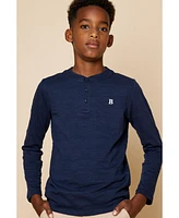 B by Brooks Brothers Big Boys Henley Shirt
