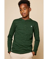 B by Brooks Brothers Big Boys Henley Shirt