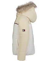 Tommy Hilfiger Toddler and Little Girls Expedition Colorblock Puffer