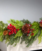 National Tree Company Christmas Joy Garland, 5 feet.