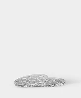 Orrefors Carat Coaster Barware Pair