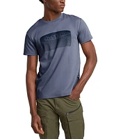 G-Star Raw Men's Short Sleeve Stacked Old Skool Logo Graphic T-Shirt