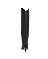 Nine West Women's Sirena Pointy Toe Knee High Boots