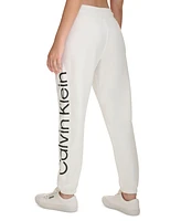 Calvin Klein Performance Women's Fleece Vertical Logo Joggers