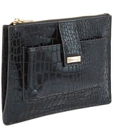 INC Franee Croco Small Pouch, Created for Macy's
