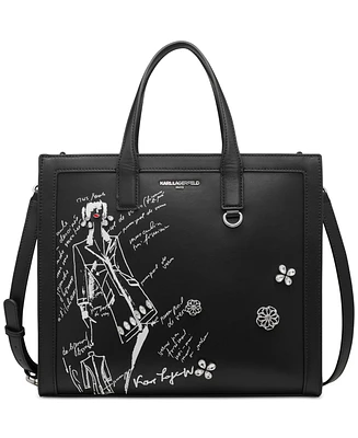 Karl Lagerfeld Paris Nouveau Medium Tote