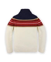 Hope & Henry Boys' Organic Cotton Long Sleeve Half Zip Pullover Sweater