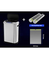 Streamdale Furniture 50L Smart Automatic Trash Cans