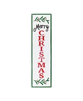 Slickblue Merry Christmas Porch Sign - Festive Outdoor Holiday Decor for Home