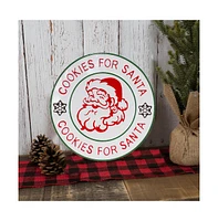 Slickblue Cookies for Santa Sign for Christmas Eve Tradition