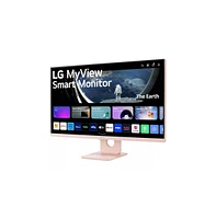 Lg 27" MyView Fhd Smart Monitor with Streaming Tv - Pink