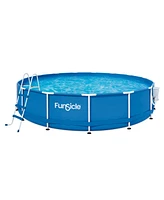 Funsicle 15' x 36" Outdoor Activity Round Frame Above Ground Swimming Pool Set