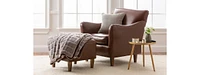 Chanasya Premium Luxurious Soft Faux Frost Tip Fur & Velvety Mink Throw Blanket - Super Cozy for Sofa Chair Couch Bed Living Room