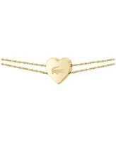 Lacoste Women's Love My Croc Ip Plated Bracelet