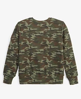 Grayson Threads Kids, The Label Big Boys Soft Camo Fleece Sweatshirt