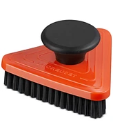 Le Creuset Nylon Triangle-Shape Grill Pan Brush, Flame