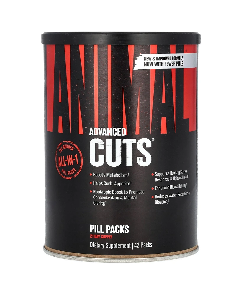 Animal Advanced Cuts Pill Packs