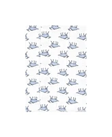 Hudson Baby Boys Cotton Poly Flannel Burp Cloths 8-Pack