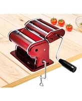 Fante's 4 Pc Pasta Machine with Spaghetti/Fettuccine, Ravioli and Lasagna Attachments