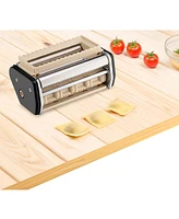 Fante's 3 Pc Pasta Machine with Spaghetti/Fettuccine and Ravioli Attachments