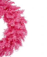 Northlight 24" Pink Spruce Artificial Christmas Wreath