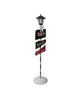 Northlight 49.75' North Pole Light Up Lantern Post Christmas Sign