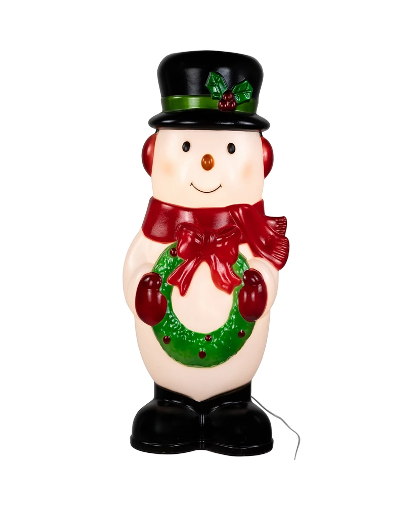 Northlight 36" Blow Mold Snowman Outdoor Christmas Decoration