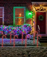 Northlight Candy Cane 8 Christmas Outdoor Pathway Markers