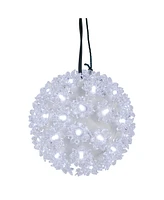 Northlight Led Starlight Sphere Hanging - 6-Inch - Pure White Lights