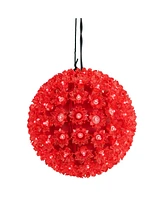 Northlight Led Starlight Sphere Hanging - 7.5-Inch - Red Lights