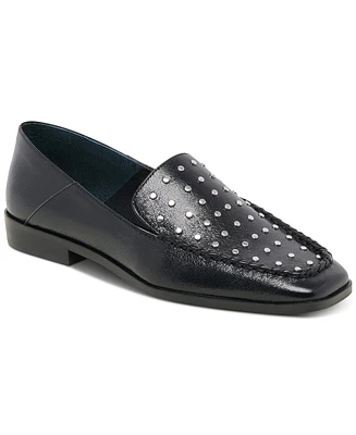 Dolce Vita Women's Beny Studded Tailored Loafer Flats