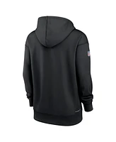 Nike Women's Black Buffalo Bills 2022 Nfl Crucial Catch Therma Performance Pullover Hoodie