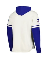 '47 Brand Men's Cream Toronto Blue Jays Trifecta Shortstop Pullover Hoodie