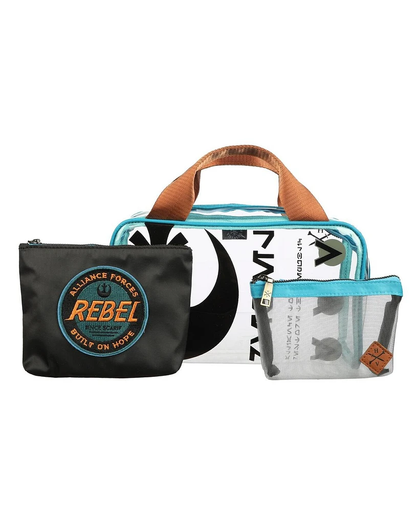 Heroes & Villains Star Wars Rebel Alliance Cosmetic Bag Travel Set