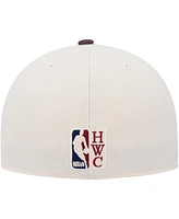 Mitchell & Ness Men's Cream/Camo New Jersey Nets Hardwood Classics 35th Anniversary Off White Camo Fitted Hat