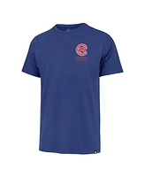 '47 Brand Men's Royal Chicago Cubs Hang Back Franklin T-Shirt