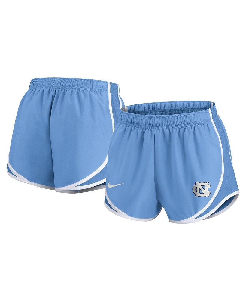 Nike Women's Carolina Blue North Tar Heels Primetime Tempo Performance Shorts