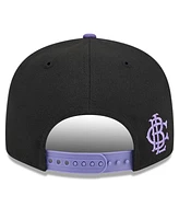 New Era Men's Black/Purple Sugar Land Space Cowboys Grape Big League Chew Flavor Pack 9FIFTY Snapback Hat