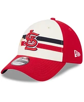 New Era Men's Cream/Red St. Louis Cardinals 2024 Mlb All-Star Game Workout 39THIRTY Flex Hat