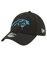 New Era Men's Black Carolina Panthers Classic 39THIRTY Flex Hat