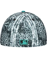 New Era Men's Black Seattle Mariners Sands 59FIFTY Fitted Hat